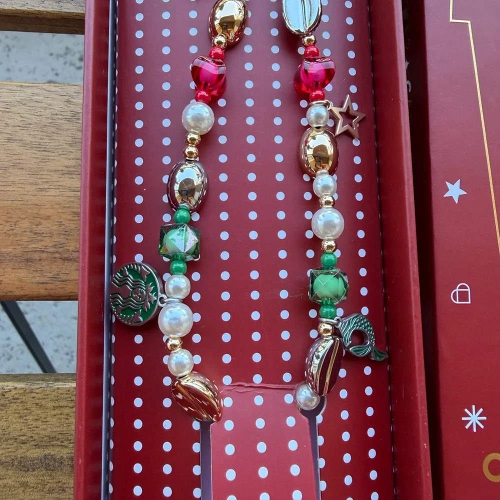 Casetify X Starbucks phone charm